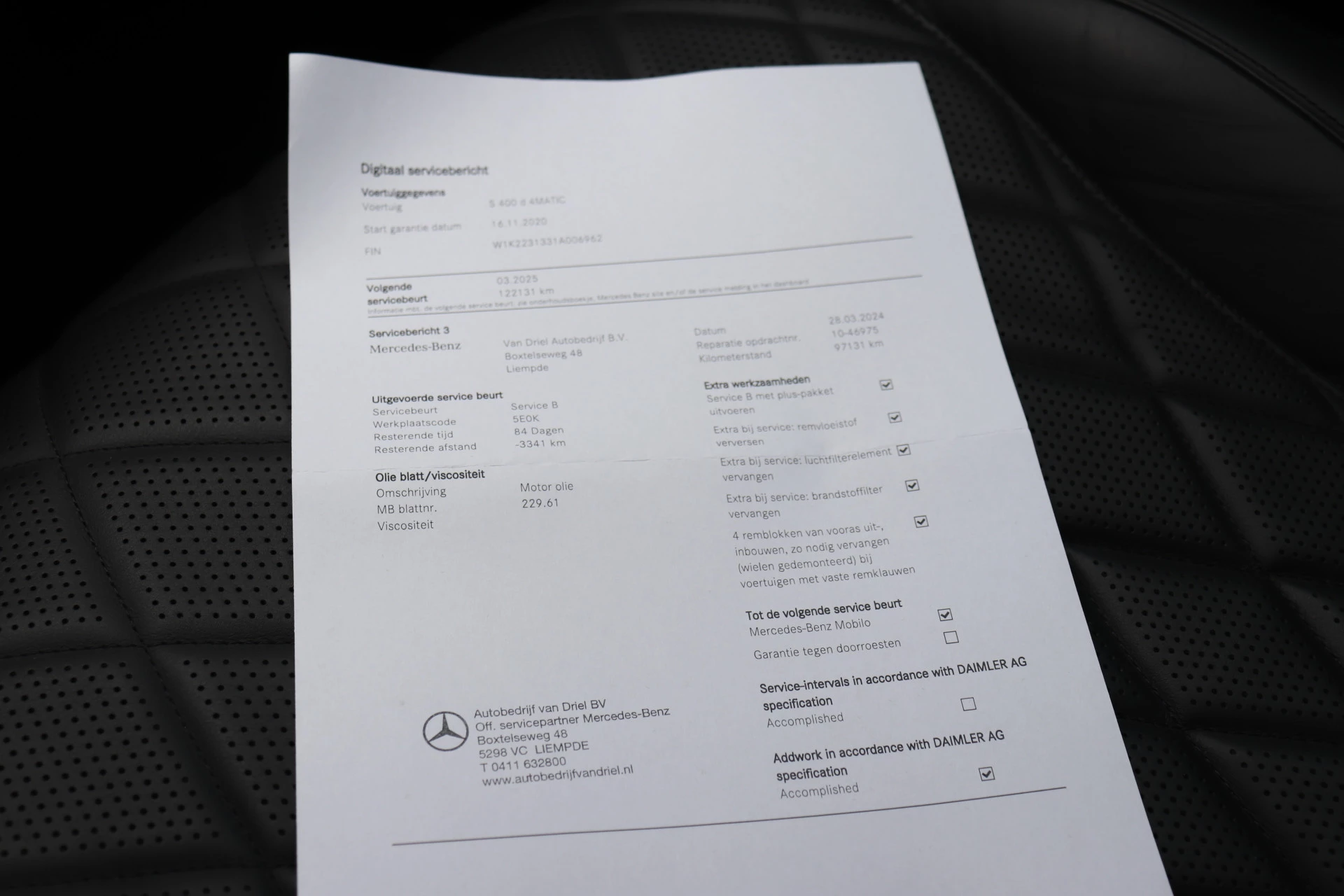 Hoofdafbeelding Mercedes-Benz S-Klasse