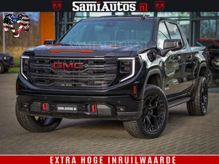 GMC Sierra AT4 6.2 V8 | Alle opties | Dubbele Cabine met Royale 5 Zitplaatsen | BPM vrij | Nu Leverbaar uit Voorraad | Voorraad Nr 248378 |
