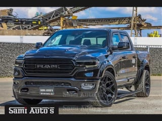 Dodge Ram 1500 BOM VOL LIMITED | 2024 | LPG | XB9 | MWK | VIRTUAL | BAKFLIP | HUD ADG | COVER | SER LUCHTVERING | MEEST VOLLE UITVOERING | 5.7 V8 HEMI 402PK | CREW CAB | DUBBELE CABINE | DC | 5 PERSOONS | GRIJSKENTEKEN BEDRIJFS AUTO | VOORRAAD NUMMER 2126 - 4614 |