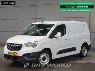 Opel Combo 130PK Automaat L2H1 Trekhaak Navi Airco Cruise Trekhaak Parkeersensoren Werkplaatsinrichting Euro6 L2 Airco Trekhaak Cruise control