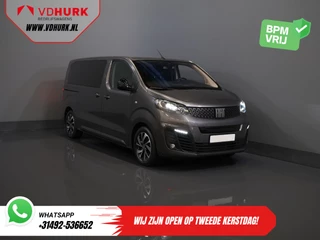 Fiat E-Scudo E-Ulysse L2 75 kWh 330 km WLTP (€40.467 incl.btw) Combi/ Kombi/ 8P/ 8 Pers./ Snellader/ 2x Elek.Schuif/ Xenon/ Pano/ Leder/ Climate/ Cruise/ Camera