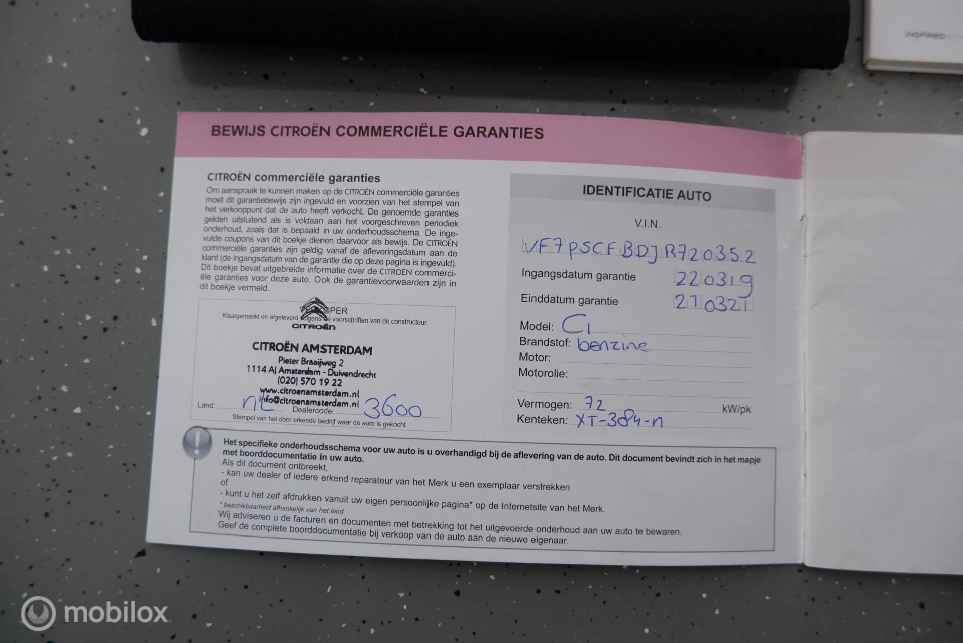 Hoofdafbeelding Citroën C1