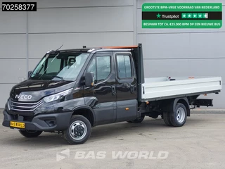 Iveco Daily 35C21 Automaat 2025model Open laadbak Dubbel Cabine CarPlay ACC LED 3,5T Trekvermogen Pritsche Pickup Airco