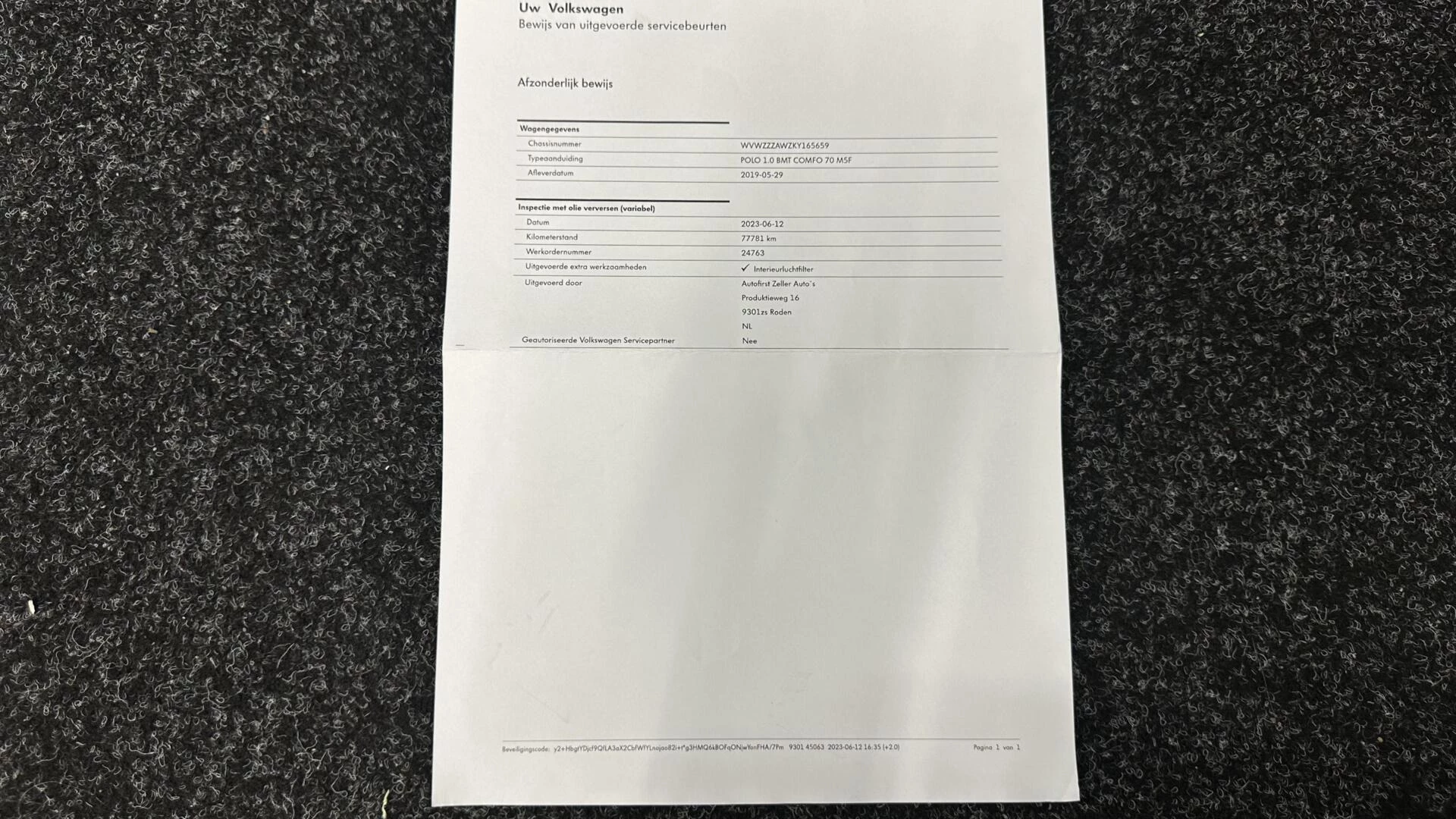 Hoofdafbeelding Volkswagen Polo