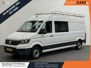 Volkswagen Crafter 35 2.0 TDI L4H3 Dubbele Cabine Automaat Navi Airco Cruise Control Imperiaal&Ladder Trekhaak
