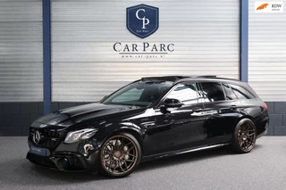 Hoofdafbeelding Mercedes-Benz E-Klasse Mercedes-Benz E-klasse Estate AMG 63 4MATIC LED/VIRTUAL/SFEER/MASSAGE+VERKOELING/LUCHT/PANO/20"LMV/360/ACC/ECC/12 MDN GARANTIE!
