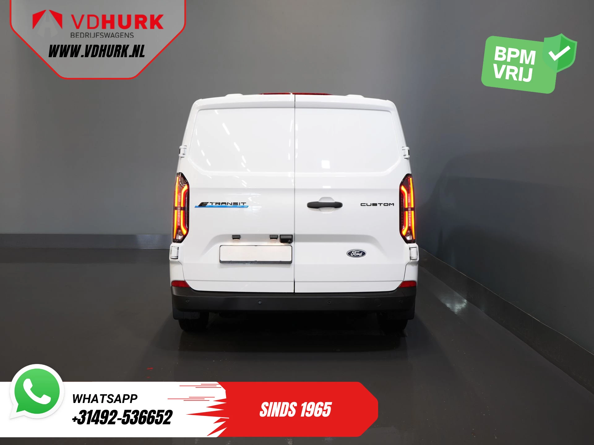 Hoofdafbeelding Ford E-Transit Custom