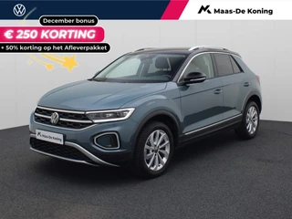 Volkswagen T-Roc 1.5TSI/150PK Style DSG · Navigatie · Trekhaak · Massagefunctie · Garantie tot 01-01-2026