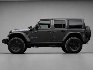 Jeep Wrangler Unlimited 4xe 380 Rubicon (APPLE CARPLAY,HARDTOP,NAVI,VERHOODG,BILSTEIN-SCHOKDEMPERS,KMC VELGEN,EXTRA VERLICHTING)