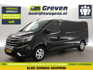 Renault Trafic 2.0 dCi T30 L2H1 | Airco | Cruise | 3-Zits | Trekh. | Carplay | Navi | Parkeersens.