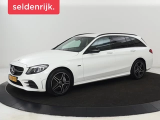 Mercedes-Benz C-Klasse 300e AMG Night | Stoelverwarming | Carplay |  Leder/Alcantara | Camera | Navigatie | Park Assist | Full LED | PHEV | Plug In