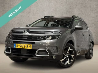 Citroën C5 Aircross 1.2 PureTech Sport Automaat (PANORAMADAK, APPLE CARPLAY, GROOT NAVI, 360 CAMERA, LEDER, SPORTSTOELEN, ADAPTIVE CRUISE, GETINT GLAS, NIEUWSTAAT)