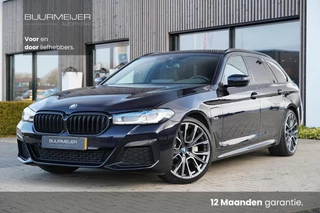 BMW 5-serie Touring 530e Business Edition Plus M | M Pakket | Shadow Line | Elektrische trekhaak | Stoel en stuurwielverwarming | Sfeerverlichting | Laser koplampen | Elektrisch verstelbare stoelen met geheugen | Cruise Control | DAB |