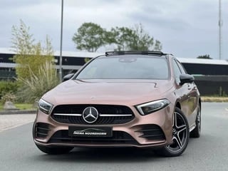 Mercedes A-klasse 250 e AMG Rosé Limousine  A250e Panoramadak|Burmester®|Camera 360°|Sfeerverlichting|Widescreen|AppleCarplay|DAB+|Night pakket|