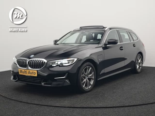 BMW 3 Serie Touring 320e Luxury Line Plug In Hybrid 204pk Dealer O.H PHEV | Panodak | Lederen Sportstoelen Verwarmd | Apple Carplay | Sfeerverlichting | Navi Full Map | DAB |