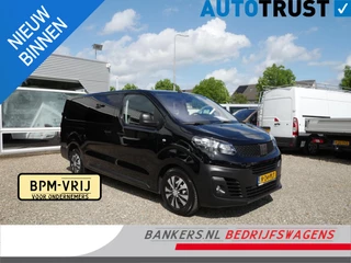 Fiat Scudo 2.0 MultiJet 140PK, L3, Dubbel Cabine, Airco, Marge auto, 2 x Schuifdeur