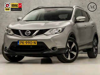 Nissan QASHQAI 1.2 N-Connecta Sport Automaat (PANORAMADAK, NAVIGATIE, CLIMATE, TREKHAAK, 360 CAMERA, SPORTSTOELEN, GETINT GLAS, KEYLESS, NIEUWSTAAT)