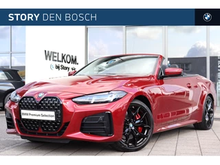 Hoofdafbeelding BMW 4 Serie BMW 4 Serie Cabrio 430i xDrive M Sport Automaat / Achteruitrijcamera / Comfort Access / Adaptieve LED / M Sportonderstel / Stuurverwarming / Widescreen Display