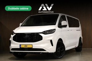 Ford Transit Custom 320 2.0 TDCI L2H1 Limited DC | Dubbel Cabine | ACC | Blind Spot | Navigatie | Camera | CarPlay | Lane Assist | Trekhaak | BPM VRIJ | Verlengde fabrieksgarantie tot 12-2029 | 5-Zitter