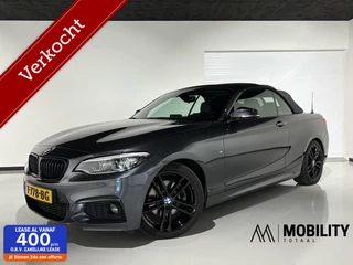 BMW 2-serie Cabrio 220i M Sport 184pk AUT LCI|Facelift|H&K|18''|Leder|Navi|Shodowline|Dealer onderhouden|