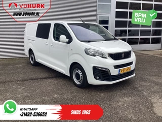 Peugeot Expert 2.0 HDI 125 pk Aut. DC Dubbel Cabine Navi/ Camera / Cruise/ Airco/ Trekhaak /PDC /Carplay