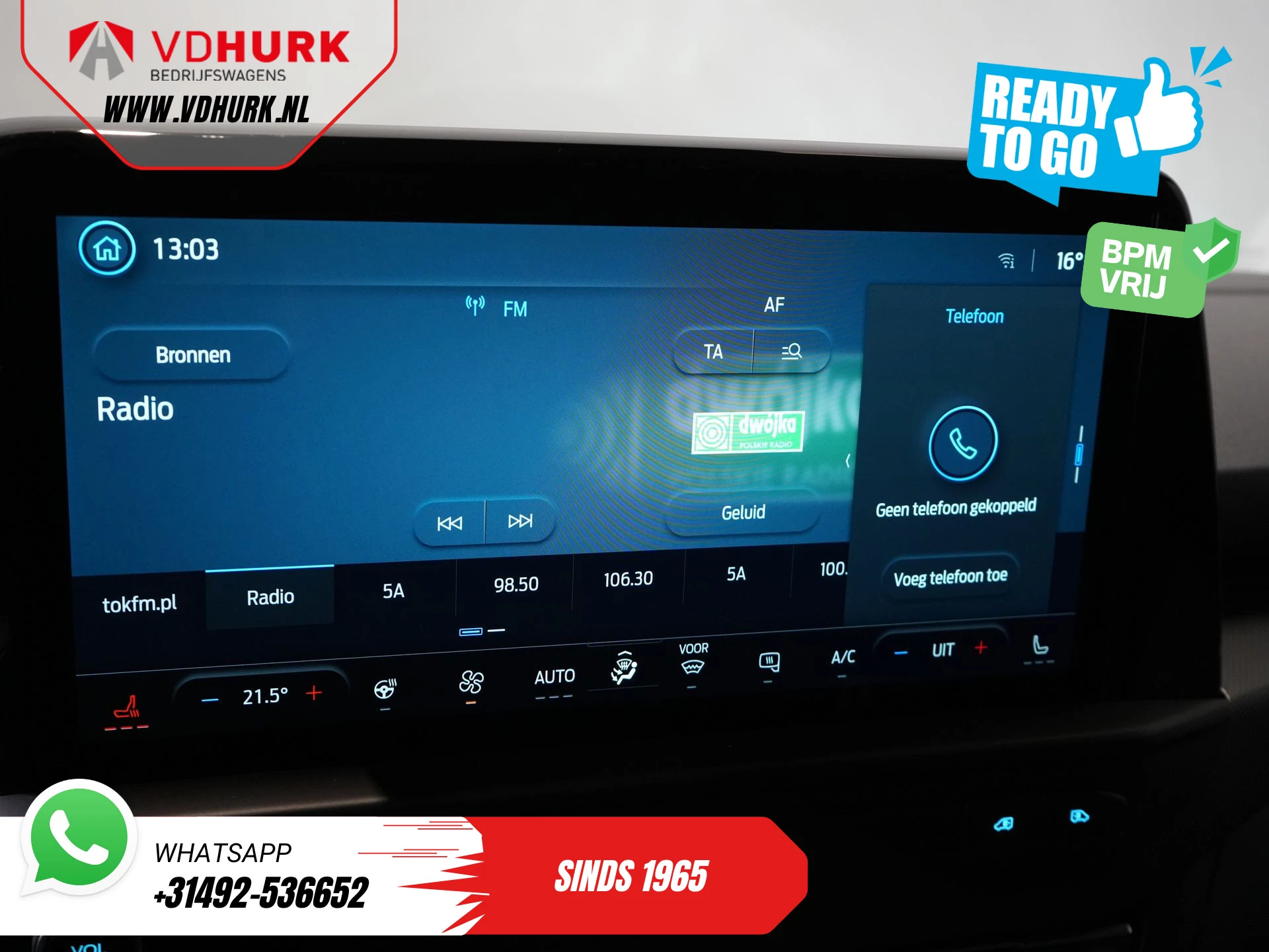 Hoofdafbeelding Ford E-Transit Custom