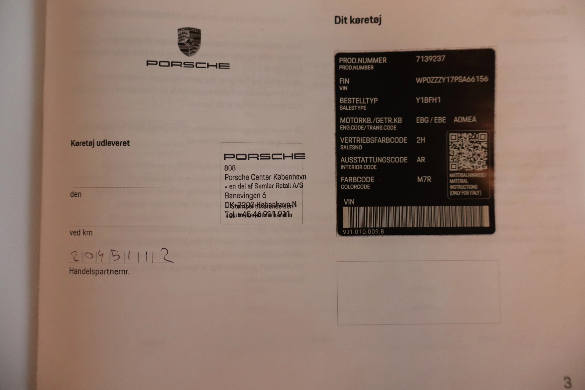 Hoofdafbeelding Porsche Taycan