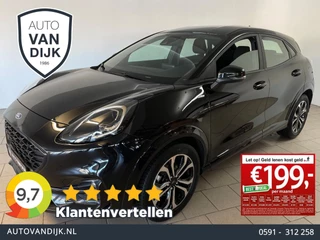 Hoofdafbeelding Ford Puma Ford Puma 1.0 EcoBoost Hybrid ST-Line AIRCO NAVI CRUISE STUURVER STOELVERW VELGEN MULTI STUUR NIEUWSTAAT