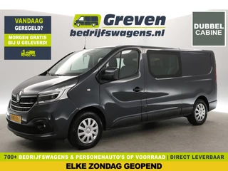Renault Trafic 2.0 dCi T29 L2H1 | 145PK | DC | Automaat | Airco | Cruise | Parkeersens. | Trekhaak