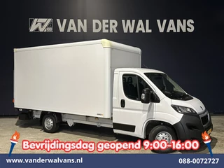 Peugeot Boxer 2.2 BlueHDi 141pk Bakwagen 435cm Lang Laadklep Euro6 Airco | 1085kg laadvermogen | Cruisecontrol Bijrijdersbank