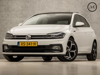 Volkswagen Polo 1.0 TSI R-Line Sport (2X R-LINE, SCHUIFDAK, VIRTUAL COCKPIT, KEYLESS, APPLE CARPLAY, CAMERA, ALCANTARA, GETINT GLAS, ZWART HEMEL, ADAPTIVE CRUISE, LM VELGEN, NIEUWSTAAT)