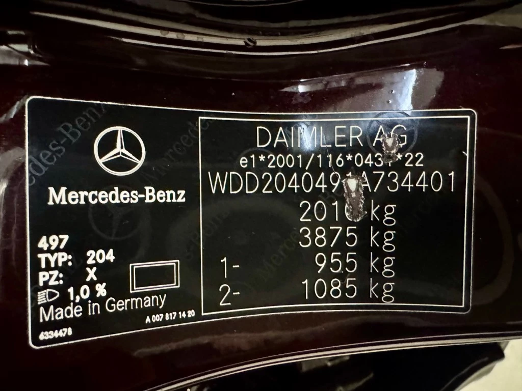 Hoofdafbeelding Mercedes-Benz C-Klasse