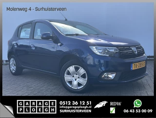Hoofdafbeelding Dacia Sandero Dacia Sandero 0.9 TCe Laureate Nav/Cruise Dab Voll.Onderhouden 49726KM NAP!
