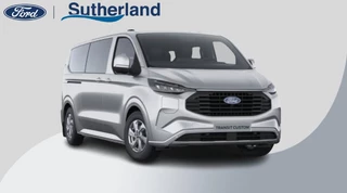 Ford Transit Custom 340 2.5 PHEV L2H1 Limited 233pk |  Kombi | Incl. BTW/BPM | Dubbele zijschuifdeur | Privacy Glass | Inklapbare trekhaak | 17 inch lichtmetalen velgen | Driver Assistance Pack Premium | Verwarmbaar stuurwiel