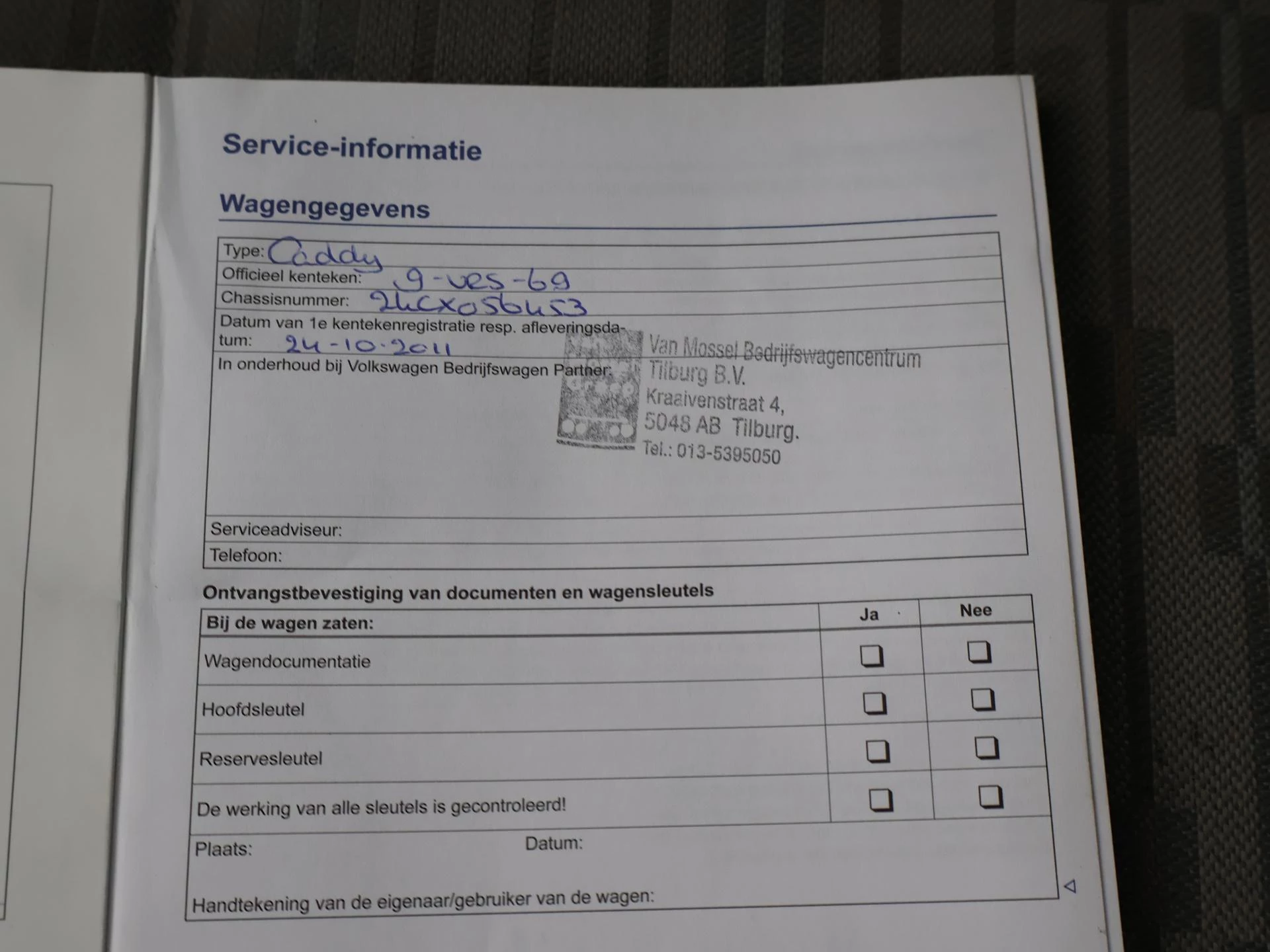 Hoofdafbeelding Volkswagen Caddy