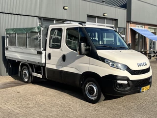 Iveco Daily 35S11D 2.3 345 7 persoons 3500kg trekgewicht Airco Euro 5 Pick-up Open laadbak Bakwagen 1e eiegenaar P-up