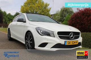 Mercedes-Benz CLA CLA 180 122pk Orange Art Edition automaat airco/pano-schuifdak/cruise/navi/carplay