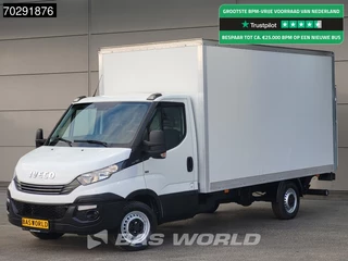 Iveco Daily 35S15 Automaat Laadklep Bakwagen Airco Euro6 Meubelbak Koffer 19m3 Airco