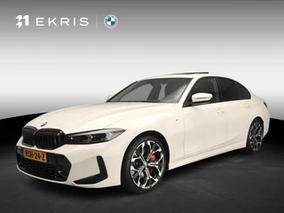 BMW 3 Serie Sedan 318i | M-Sportpakket | Navigatie | Trekhaak | Schuifdak | Stoelverwarming | Keyles go | DAB | Alu 19 inch