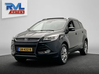 Ford Kuga 2.0 TDCI Titanium Automaat Trekhaak Panorama-dak Navigatie Leder Climate-control Cruise