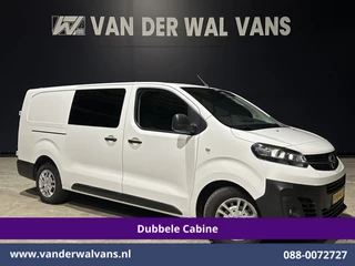 Opel Vivaro 2.0 CDTI 123pk L3H1 Dubbele cabine Euro6 Airco | 6-Zits | Camera | Navigatie | Apple Carplay Android Auto, Cruisecontrol, Trekhaak, Parkeersensoren
