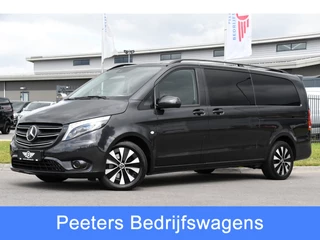 Hoofdafbeelding Mercedes-Benz Vito Mercedes-Benz Vito 116 CDI L3 PB Edition Cruise, Camera, Carplay, 164pk, 2 x Schuifdeur, LED, Stoelverwarming, Automaat, Uniek!