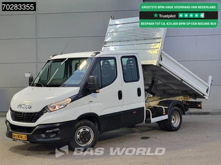 Iveco Daily 35C14 Open Laadbak Dubbel Cabine Dubbellucht 3,5t Trekhaak Airco Cruise Pritsche Pickup Open Box Airco Dubbel cabine Trekhaak Cruise control