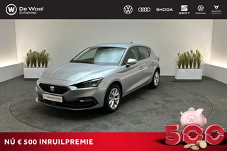 Hoofdafbeelding SEAT Leon SEAT Leon 1.0 TSI 110pk Style Business Intense | Park Assist, Adaptive Cruise Control, AppleCarplay/AndroidAuto |