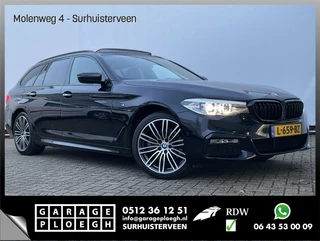 BMW 5 Serie Touring 520D 191pk High Executive M-sport Pano.dak Trekhaak(2000kg)