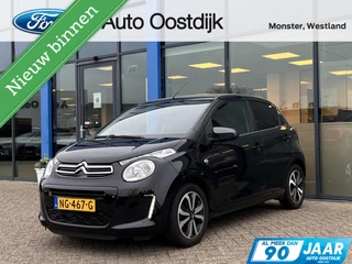 Citroen C1 1.0 VTi Airscape Shine 69PK Automaat Elek. Vouwdak Camera Navi Airco USB Privacy Glass *Compleet*