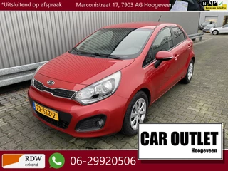 Hoofdafbeelding Kia Rio Kia Rio 1.2 CVVT Super Pack 110Dkm.NAP, Clima, CC, PDC, Afn.Trekh, nw. APK – Inruil Mogelijk –