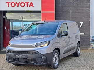 Hoofdafbeelding Toyota ProAce Toyota PROACE CITY CHALLENGER 50KWH ELECTRIC NIEUW DIRECT LEVERBAAR APPLE / ANDROID STOELVERW CRUISE LED BANK