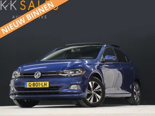 Volkswagen Polo 1.0 TSI Sport [SCHUIFKANTELDAK, ADAPTIVE CRUISE, APPLE CARPLAY, CAMERA, DIGITAL DASH, TREKHAAK, HALF LEDER, NIEUWSTAAT]