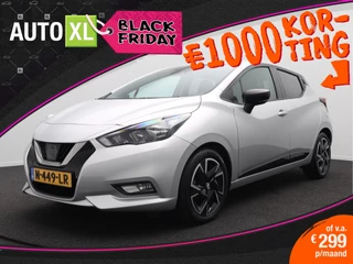 Nissan Micra 1.0 IG-T N-Design 93 PK Bose Carplay Cruise LMV 16' Park. Sens 1